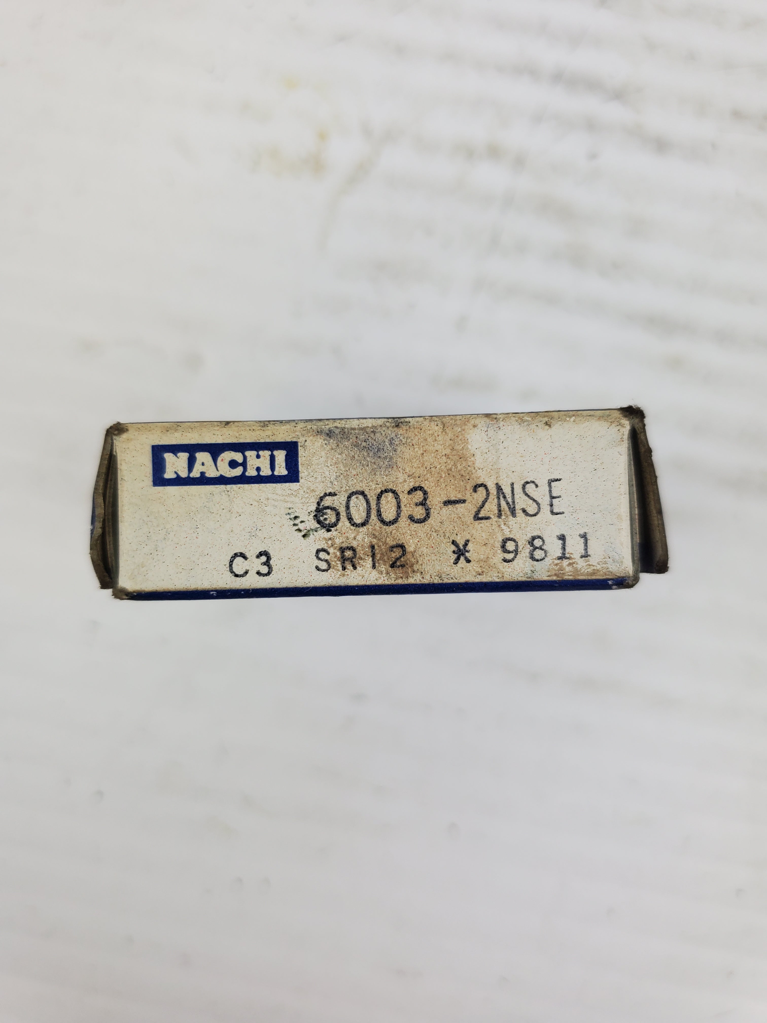 NACHI 6003-2NSE Double Sealed Ball Bearing C3 SR12 x 9811