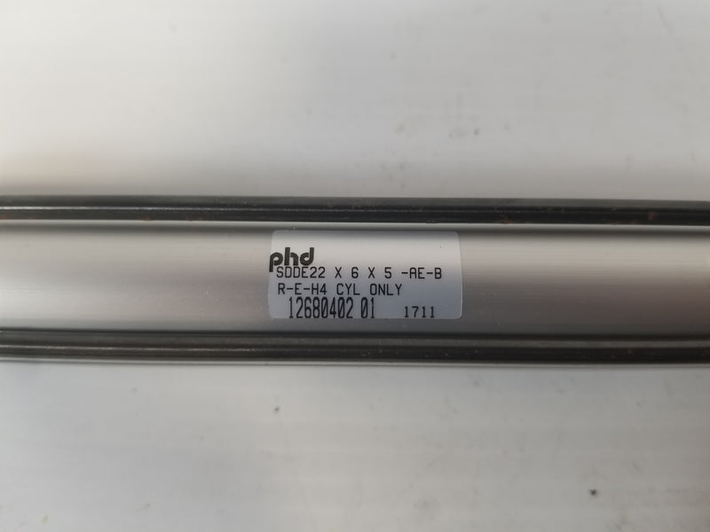 PHD SDDE22 X 6 X 5 -AE-B R-E-H4 Pneumatic Cylinder 12680402-01