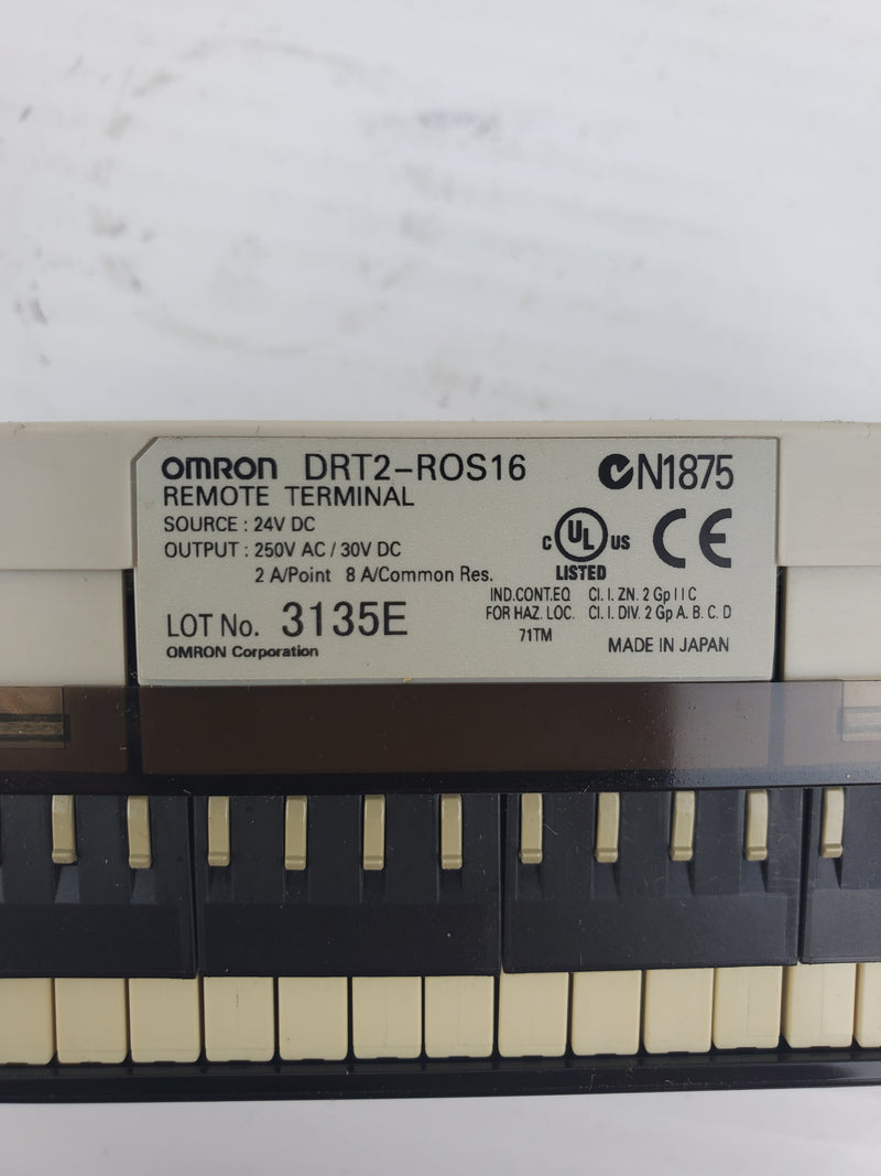 Omron DRT2-ROS16 Remote Terminal N1875