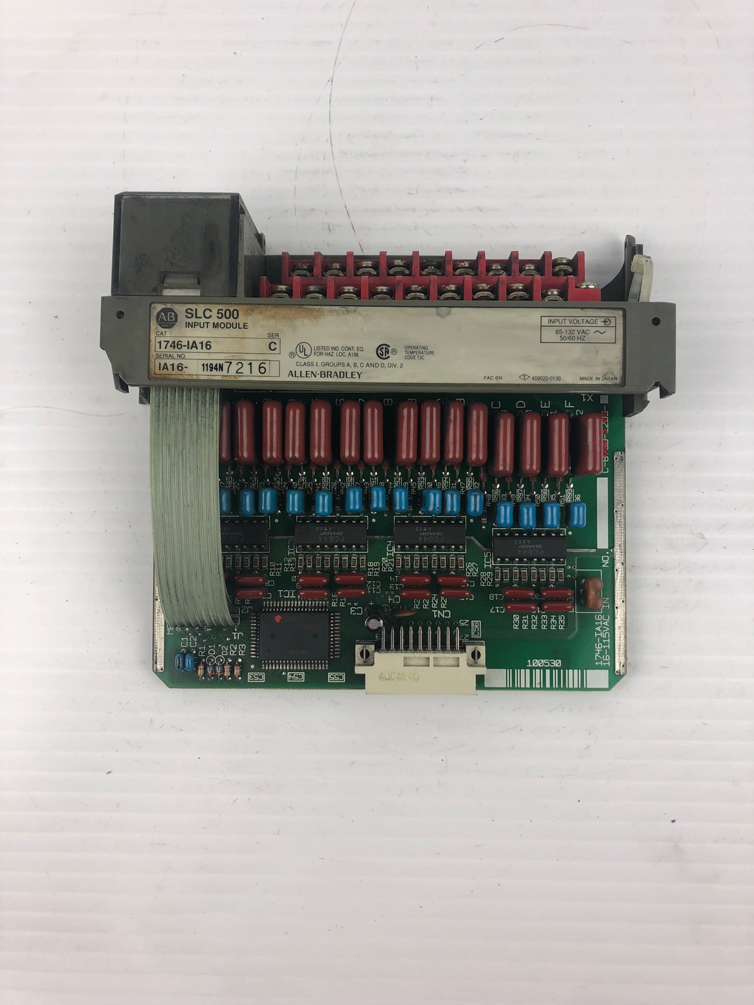 Allen-Bradley 1746-IA16 Input Module Series C SLC 500 (No Cover)