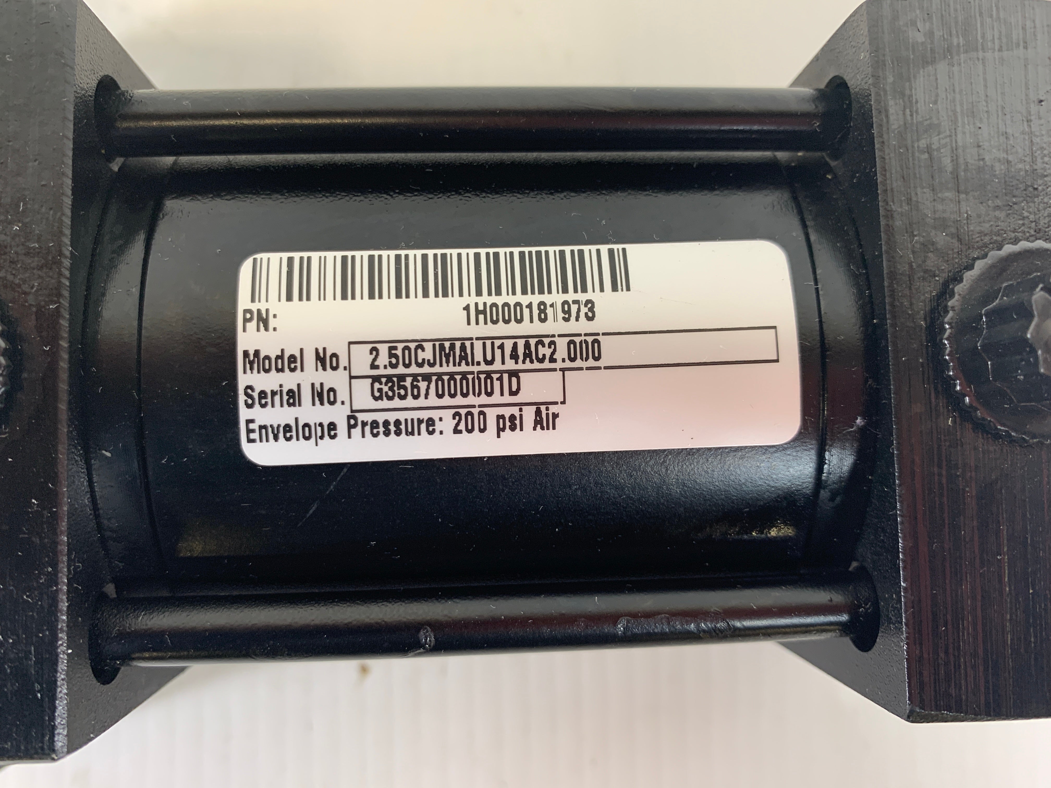 Parker Pneumatic Cylinder 2.50CJMAI.U14AC2.000