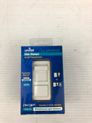 Leviton IPX06/70Z Slide Dimmer On/Off Preset Switch 277V White/Ivory/Lt. Almond