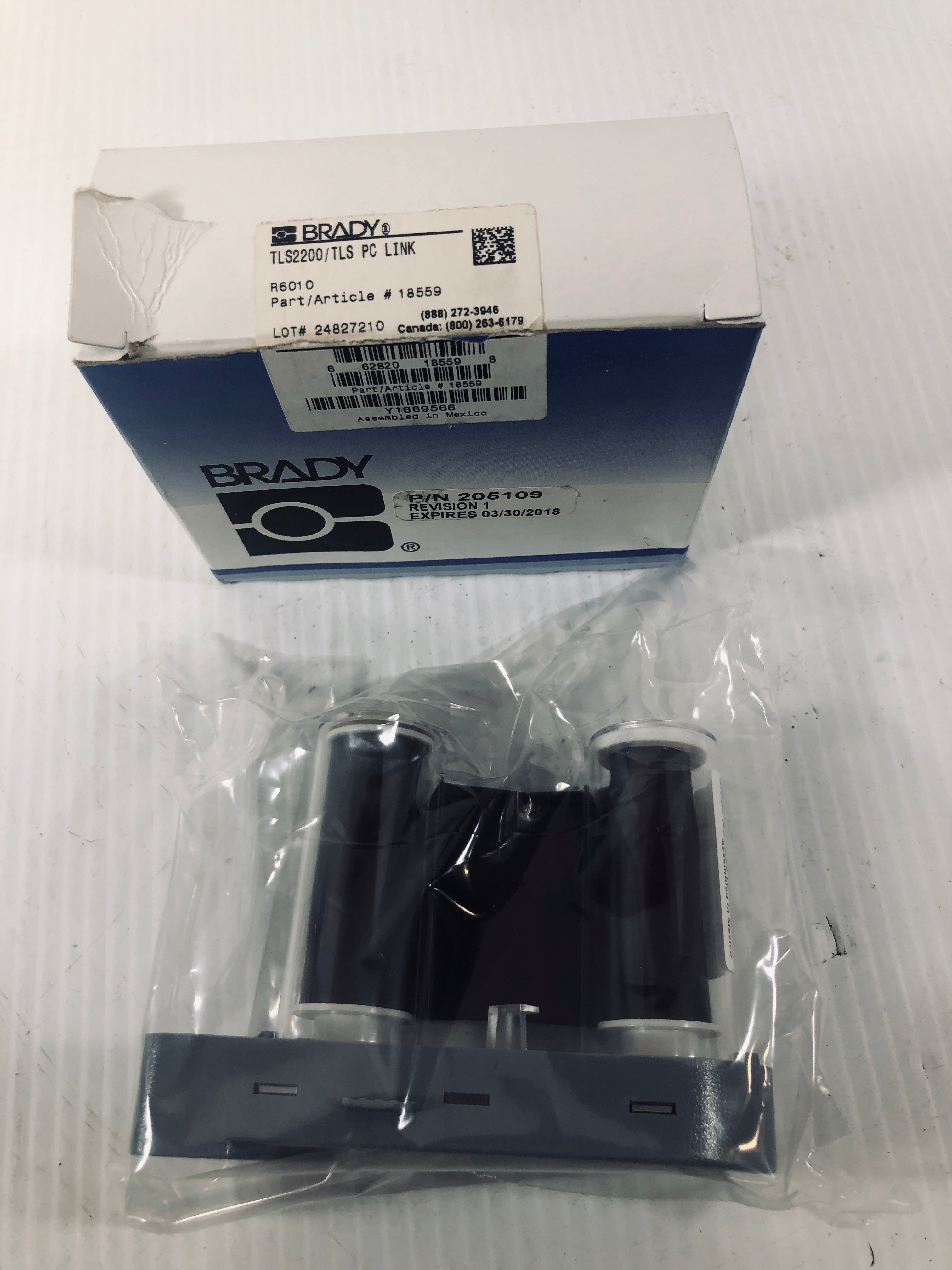 Brady Thermal Printer Ribbon TLS2200 TLS PC Link 205109 Expired 3/30/18