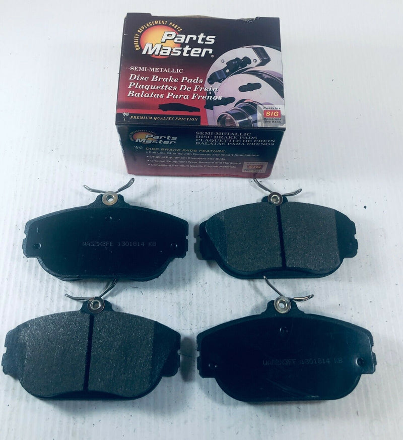 Parts Master Semi-Metallic Disc Brake Pads MD601 PD601