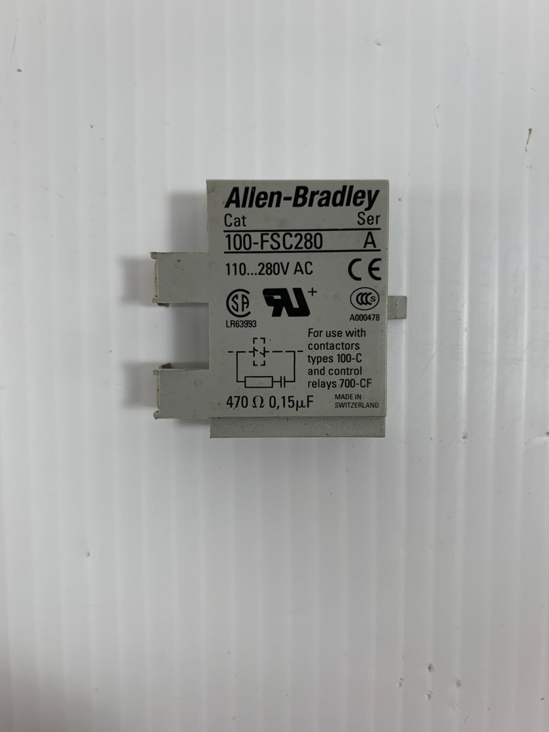 Allen-Bradley 100-FSC280 Surge Suppressor Series A