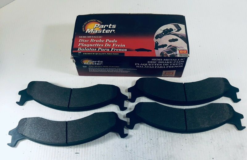 Parts Master Semi-Metallic Disc Brake Pad MD655 PD655