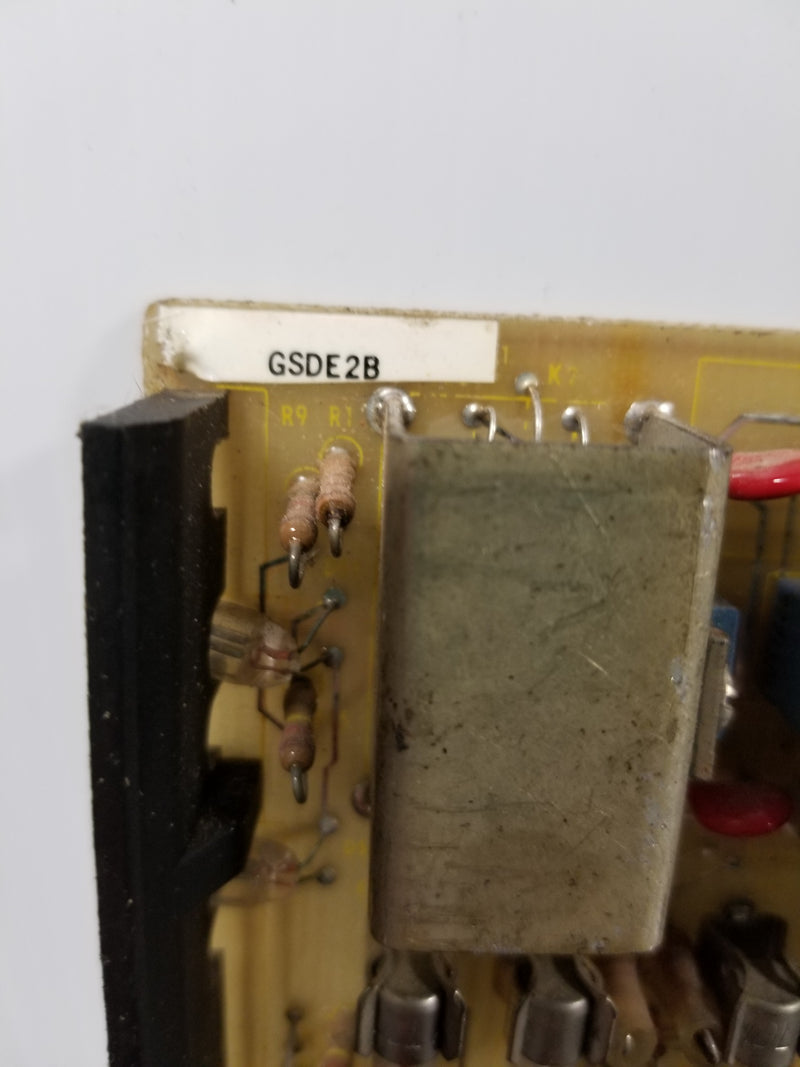 General Electric GSDE2B GE Solenoid Driver Circuit Board