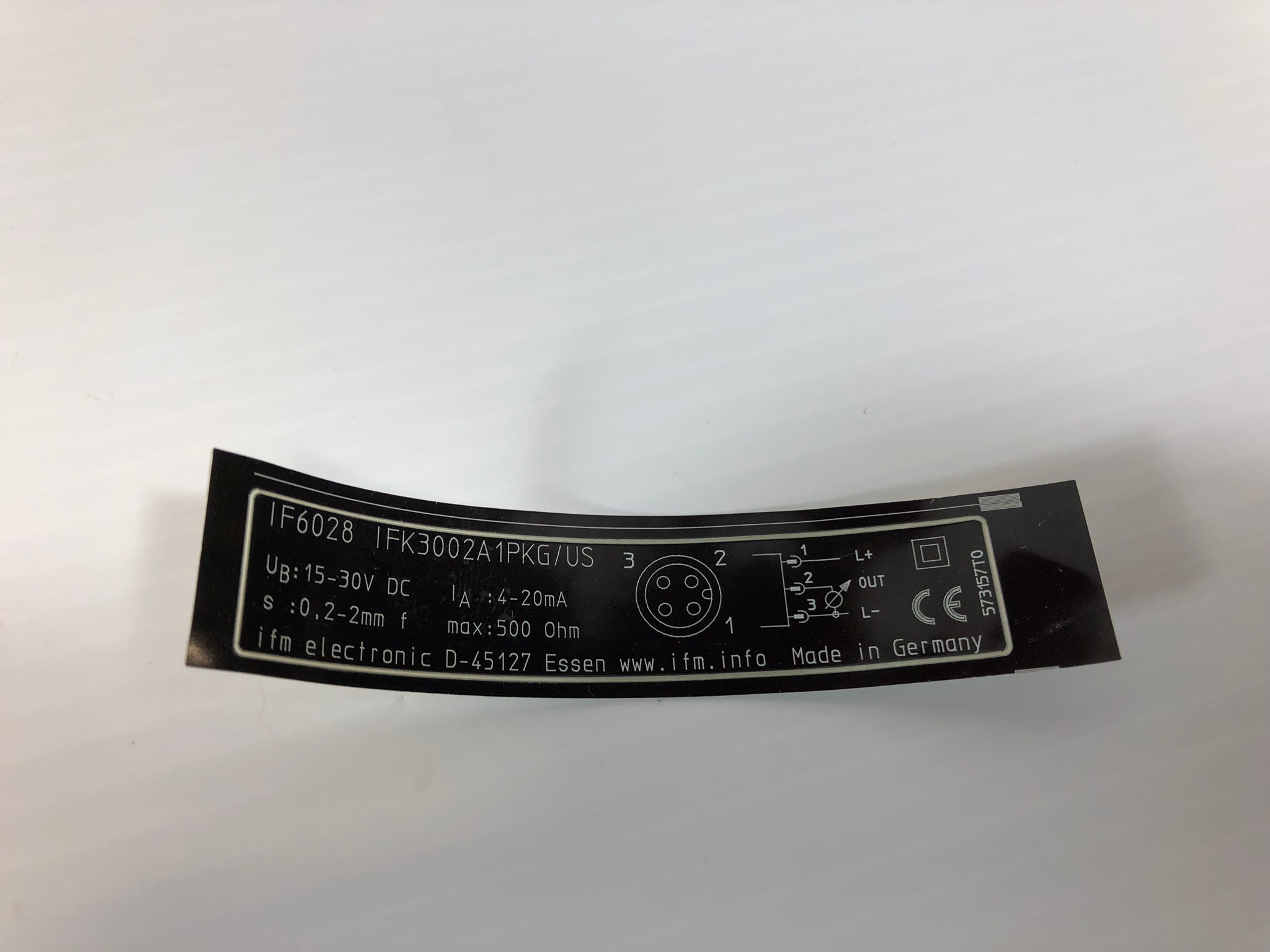 IFM IF6028 Electronic Efector 100 Inductive Sensor