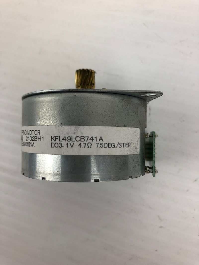 OKI 2402BH1 Stepping Motor KFL 49LCB741A - Pulled From OKI Printer