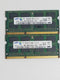 Samsung 2GB 2Rx8 PC3-8500S-04-10-F2 Laptop RAM (Lot of 2)