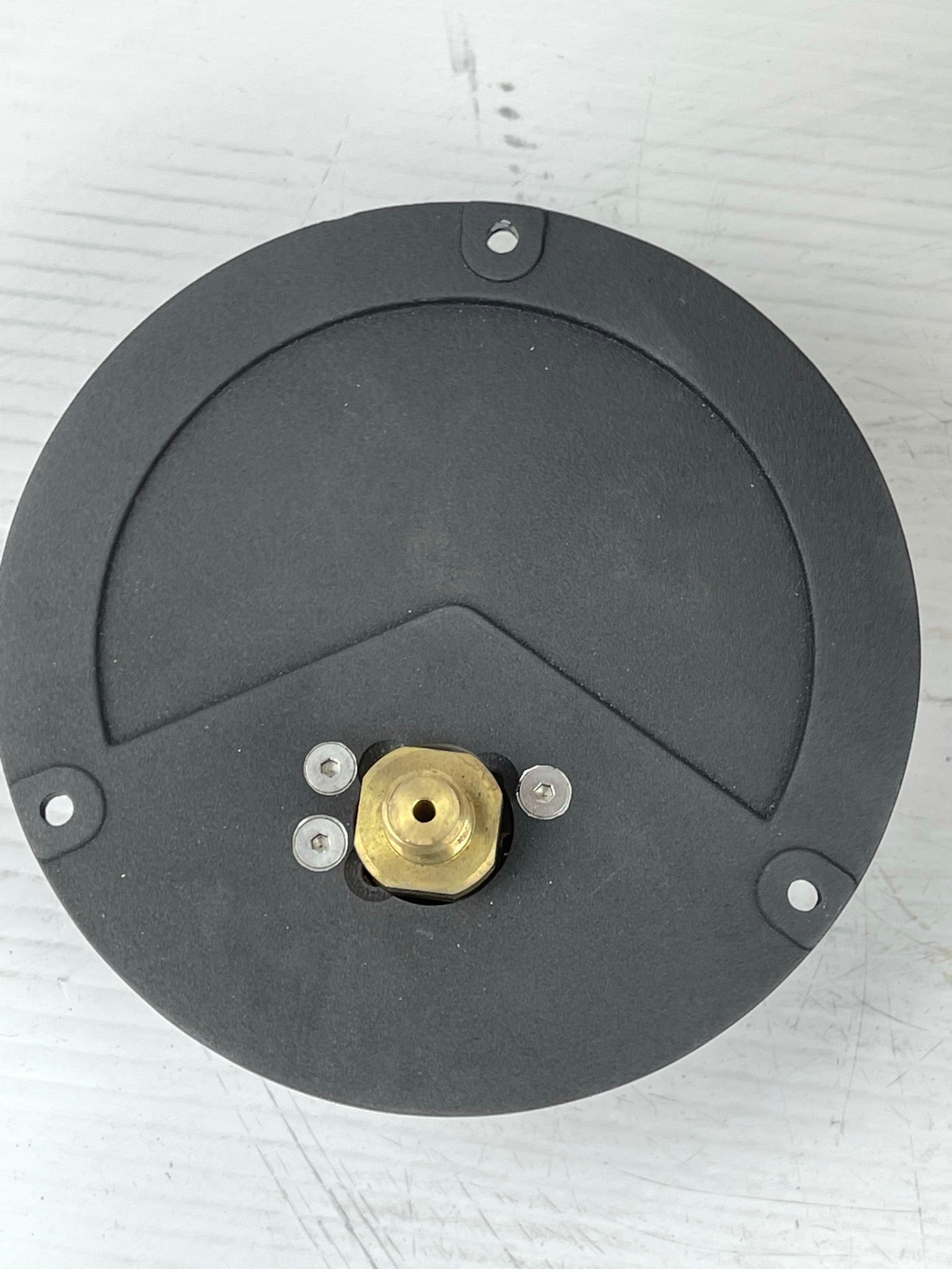 Duro Instruments Gauge 41010221 0-15 PSI Dial Size 4.5" Conn. Size 1/4 NPT BM