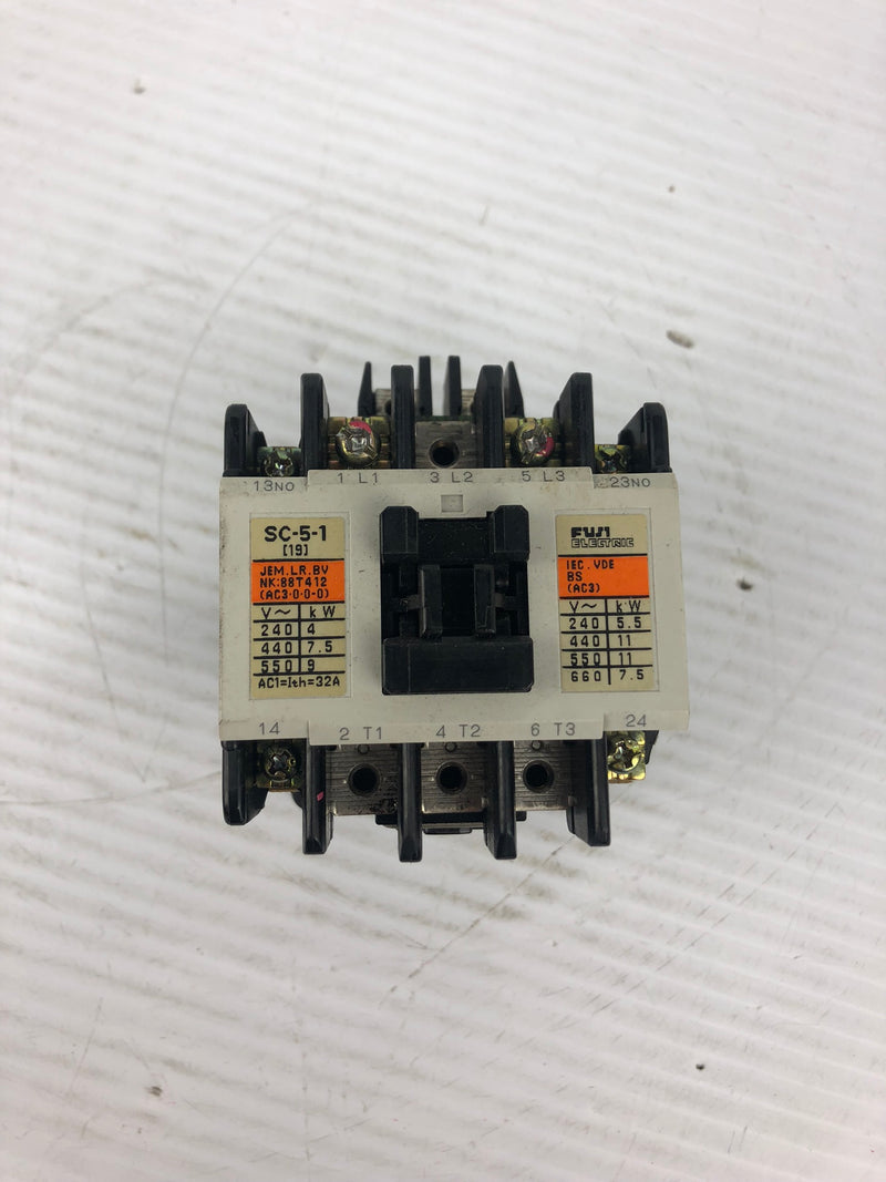 Fuji Electric SC-5-1 (19) Contactor Relay