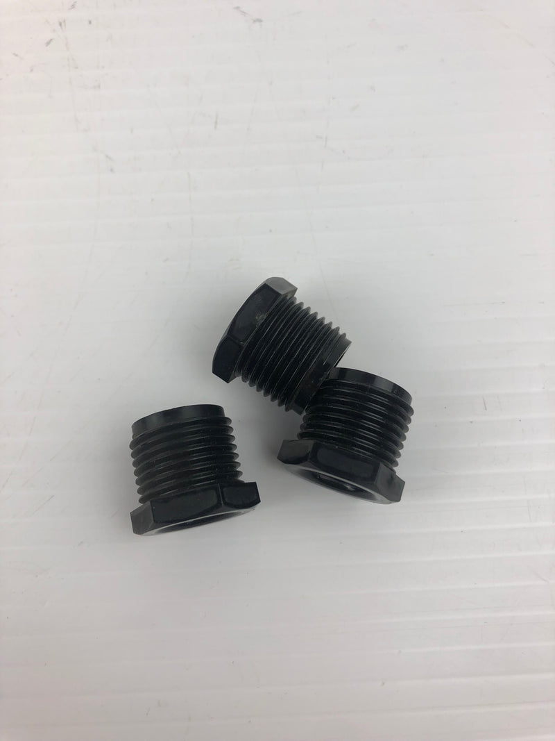 1/2" x 1/4" PVC-I Pipe Fitting (lot of 3)