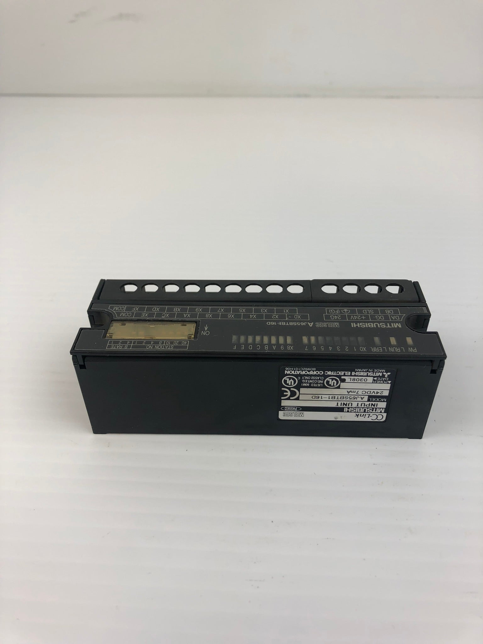 Mitsubishi Melsec AJ65SBTB1-16D CC-Link Input Unit 24VDC 7mA