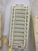 Wago 248-502 Terminal Block Markers - Pack of 8