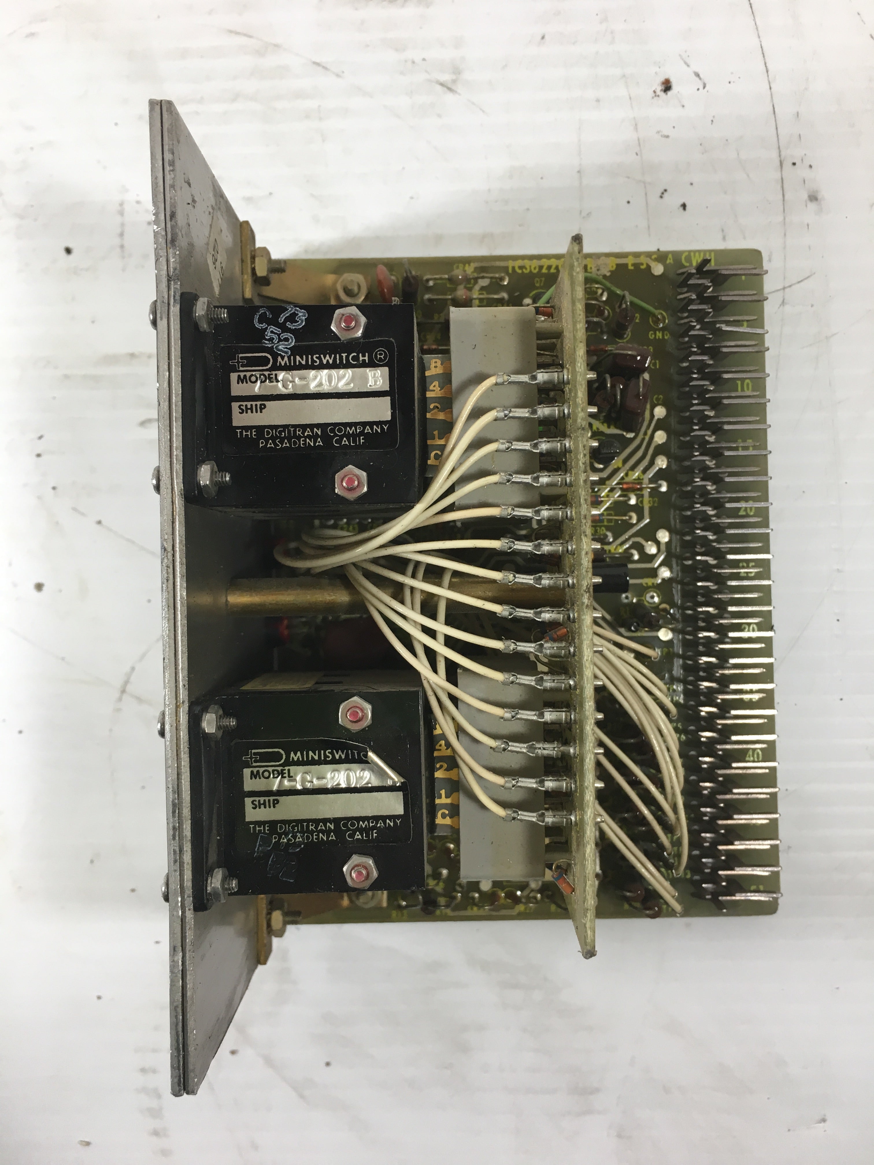General Electric 7-6-202 B Digital Timer Miniswitch 3 Digit