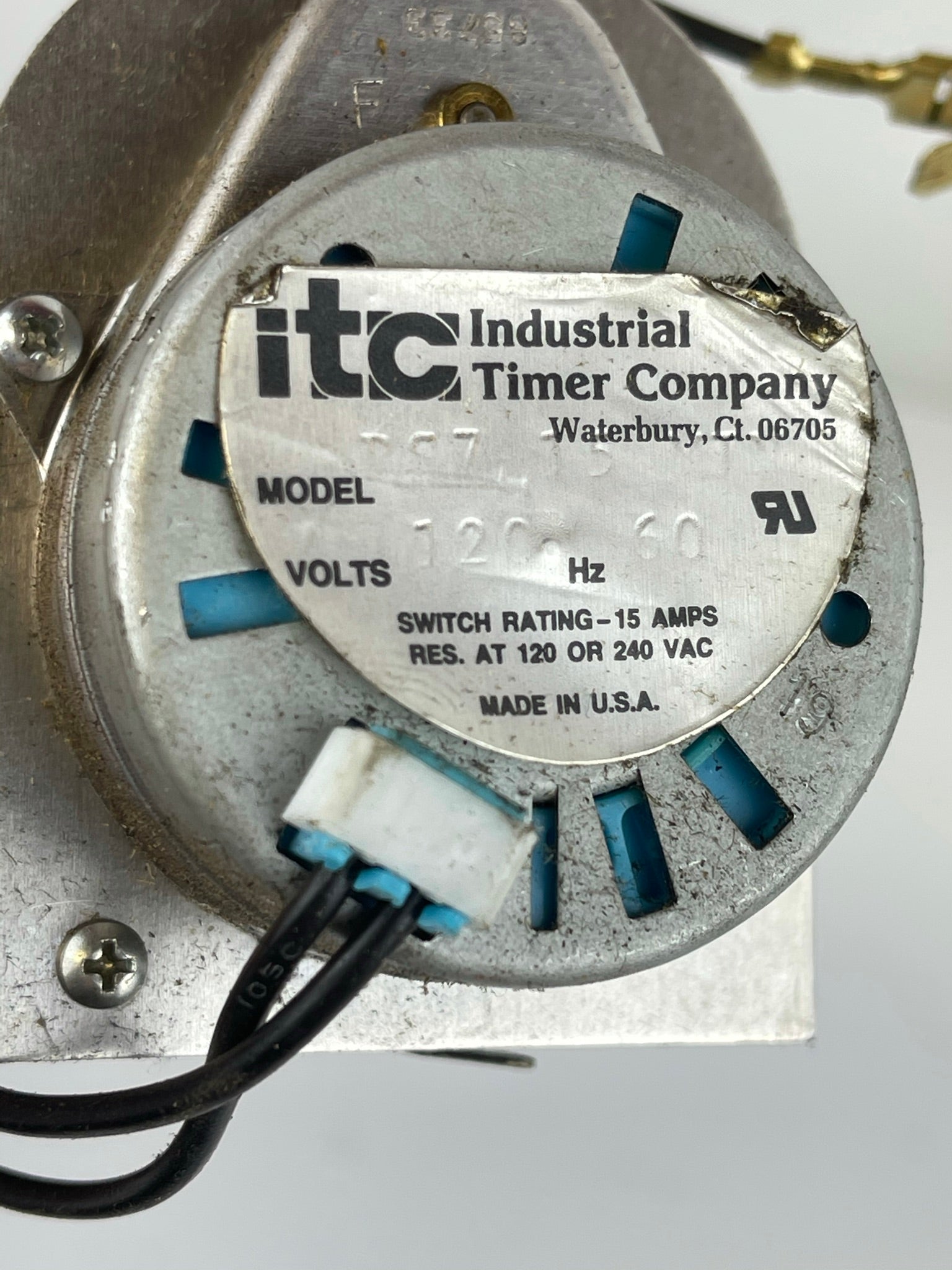 ITC Industrial Timer Control Model RS7 120 V 60 HZ 9628S