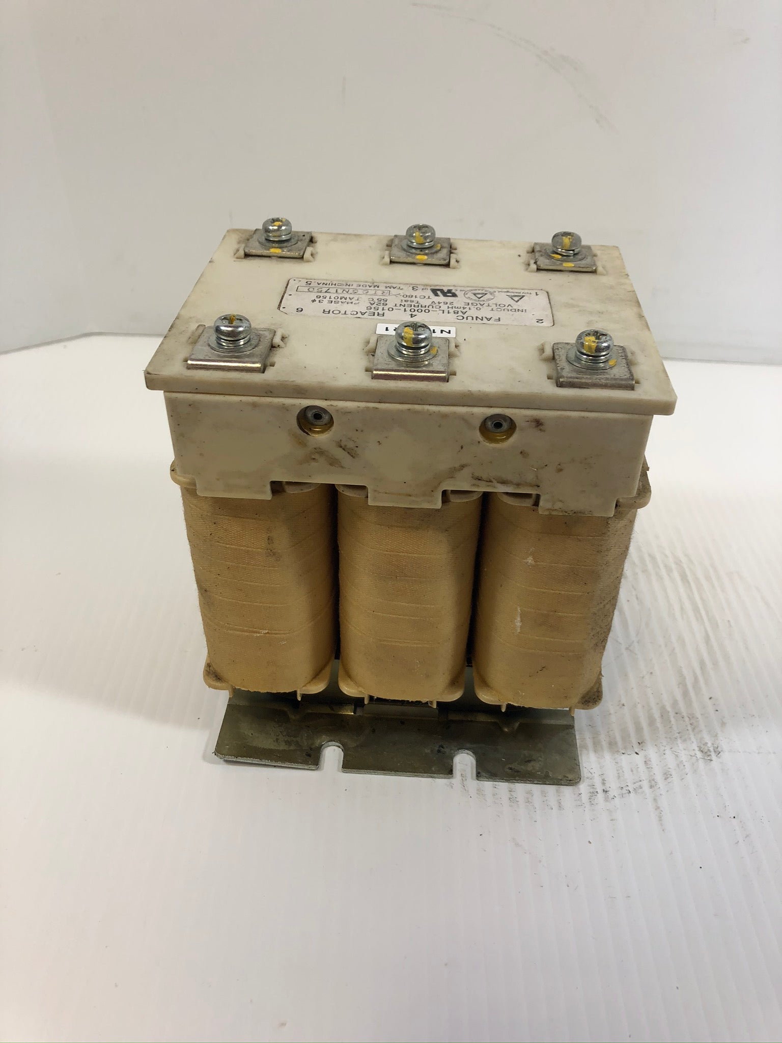 Fanuc A81L-0001-0156 Line Reactor 0.14mH 62A 3PH