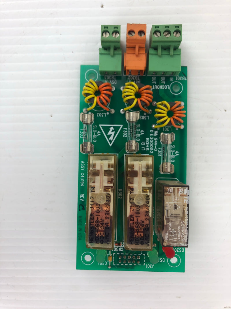 Wintriss C43194 Circuit Board Rev C CR304