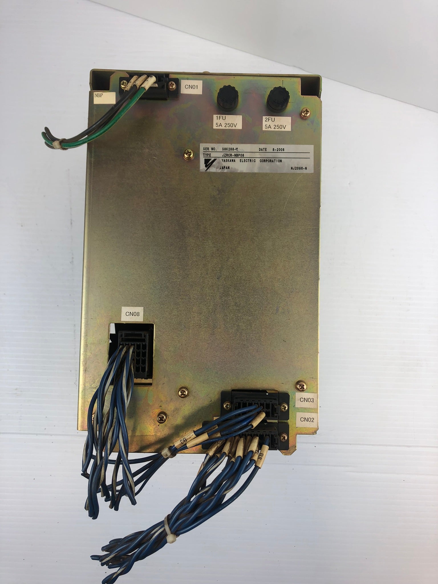Yaskawa Electric Drive JZRCR-NBP08 250V