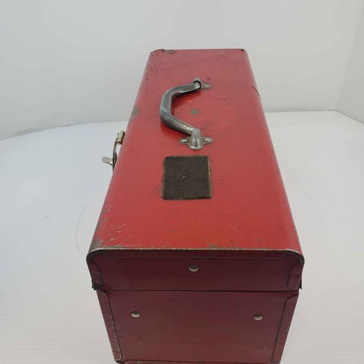 Vintage Proto Professional Tools, Red Metal Tool Box