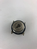 Allen Bradley 800T-H33A Series T Selector Switch - Broken Key - Parts Only