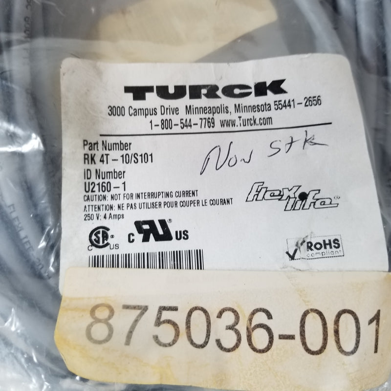 Turck RK 4T-10/S101 Eurofast Cordset