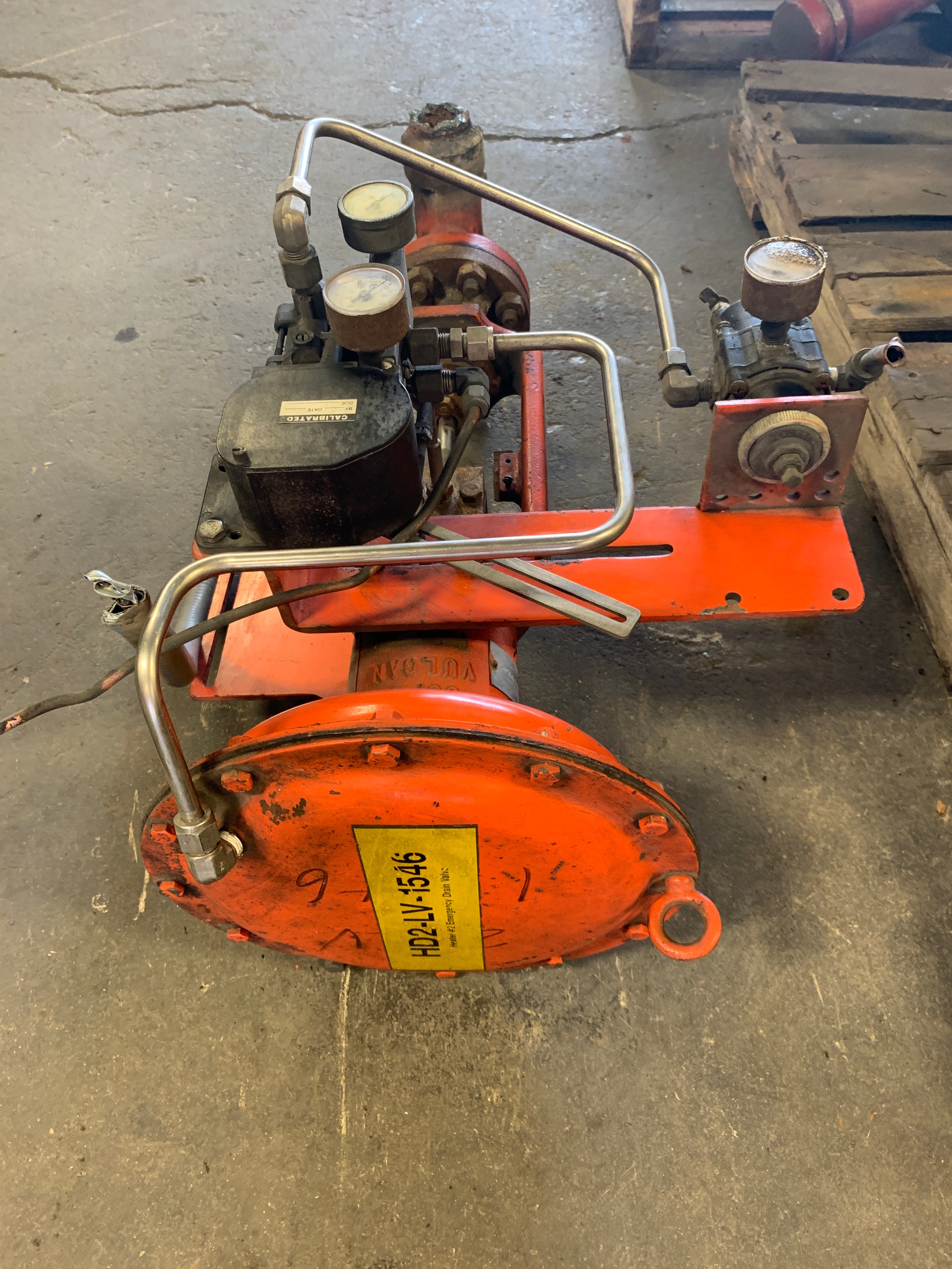 Copes Vulcan 21.V-1546 Actuator 1 1/2" 16.3 PSI
