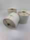 Zebra 10010048 Direct Thermal White Labels 4.000W x 2.500L 3 Rolls of 1000 Each