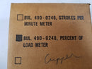 Minster 490-0248 Percent of Load Panel Meter