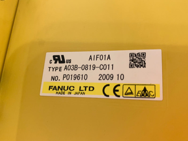 Fanuc Interface A03B-0819-C001 10 Slot Capacity