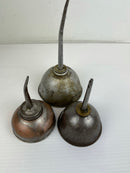 Lot of 3 Vintage Oil Can Dispensers Eagle Pittsburgh CEM MFG CO