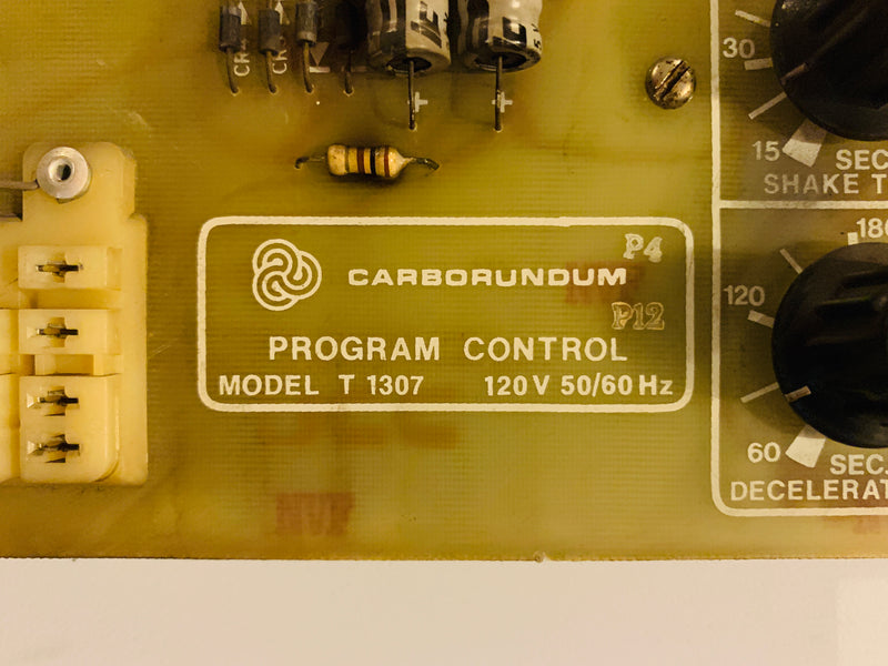 Carborundum T1307 Program Control
