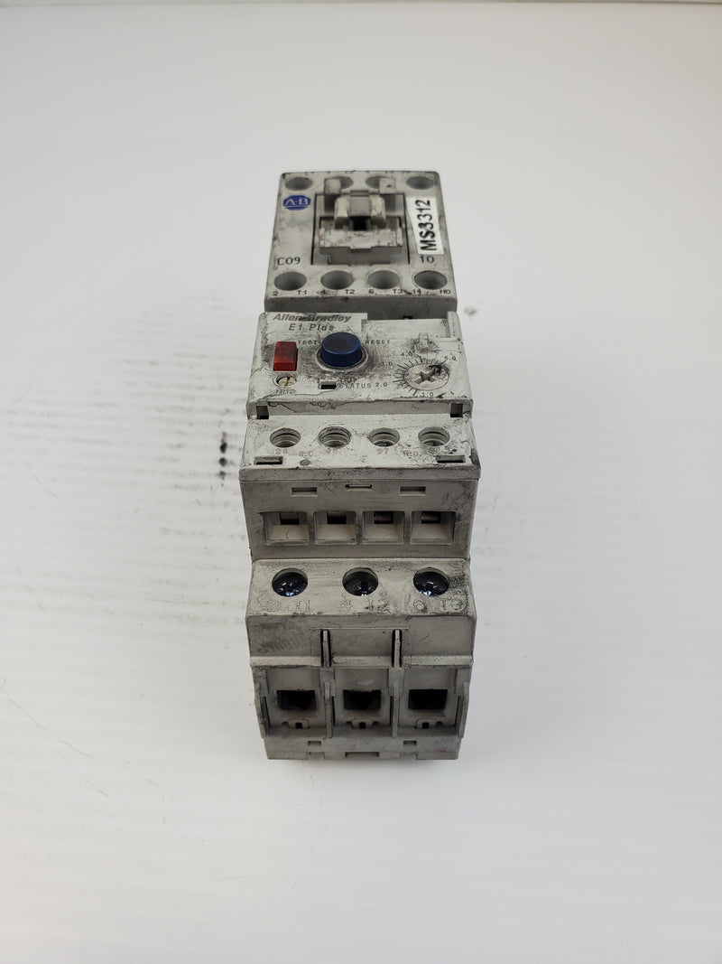 Allen-Bradley 100-C09*10 Series A Contactor With 193-EECB Series C Connected