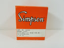 Simpson 02590 Model 1257 Gauge 0-10 ACA Amp Meter