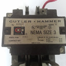 Cutler-Hammer A10EG0 NEMA Size 3 50HP Starter with Overload Relay