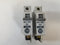 Allen-Bradley 1492-CB1G050 Circuit Breaker 5A (Lot of 2)