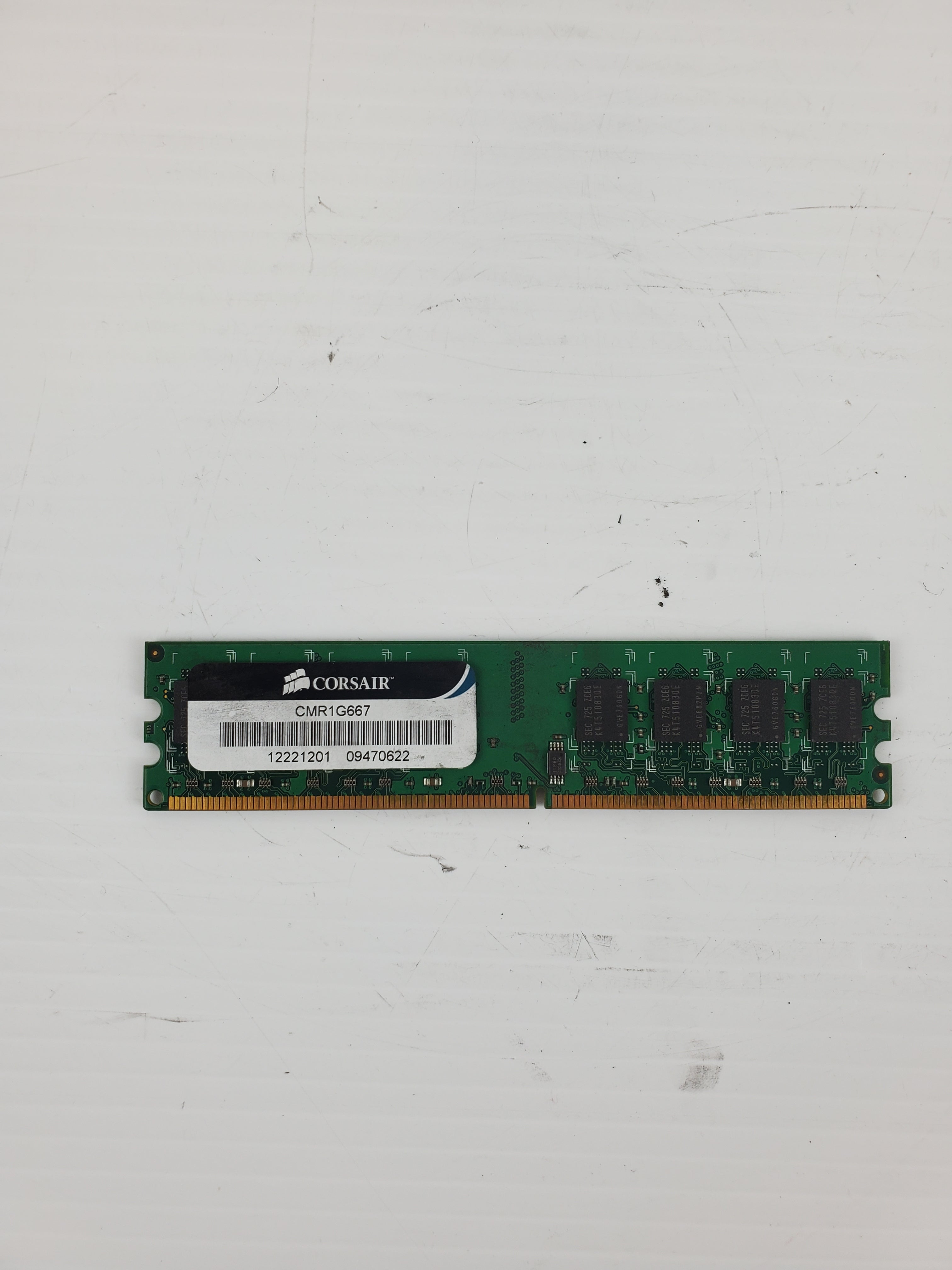Corsair CMR1G667 Ram Memory 12221201 09470622