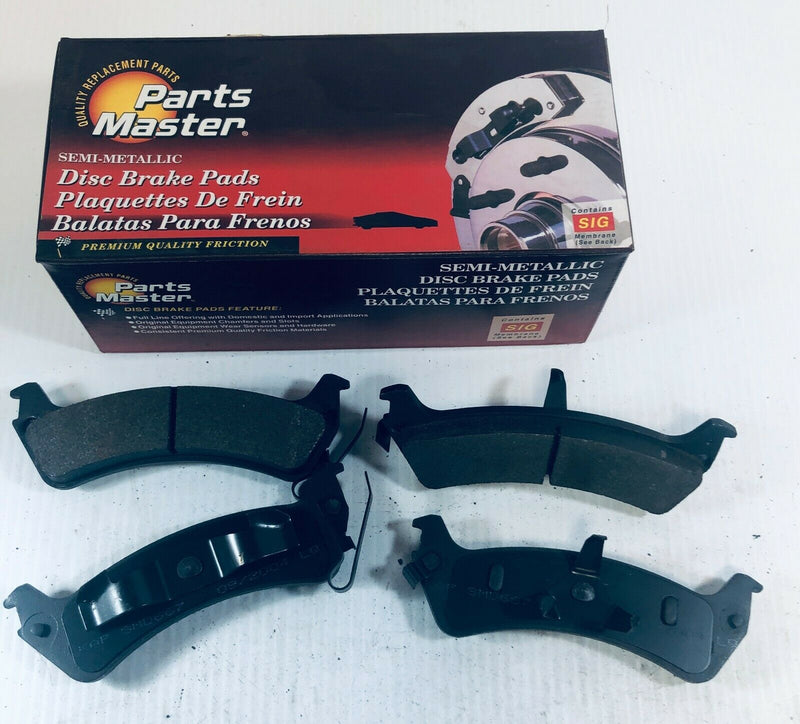 Parts Master Semi-Metallic Disc Brake Pad MD667 PD667