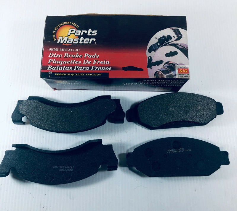 Parts Master Semi-Metallic Disc Brake Pads MD50 PD50