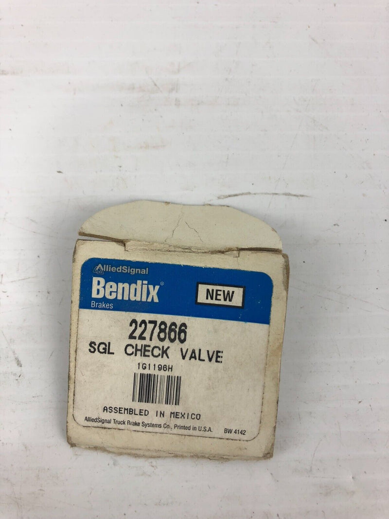 Bendix 227866 SGL Check Valve