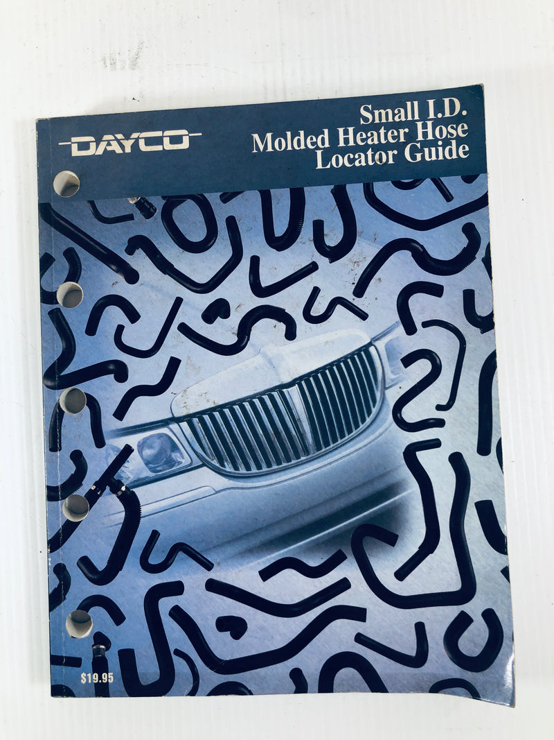 Dayco Small I.D. Molded Heater Hose Locator Guide Catalog 2000