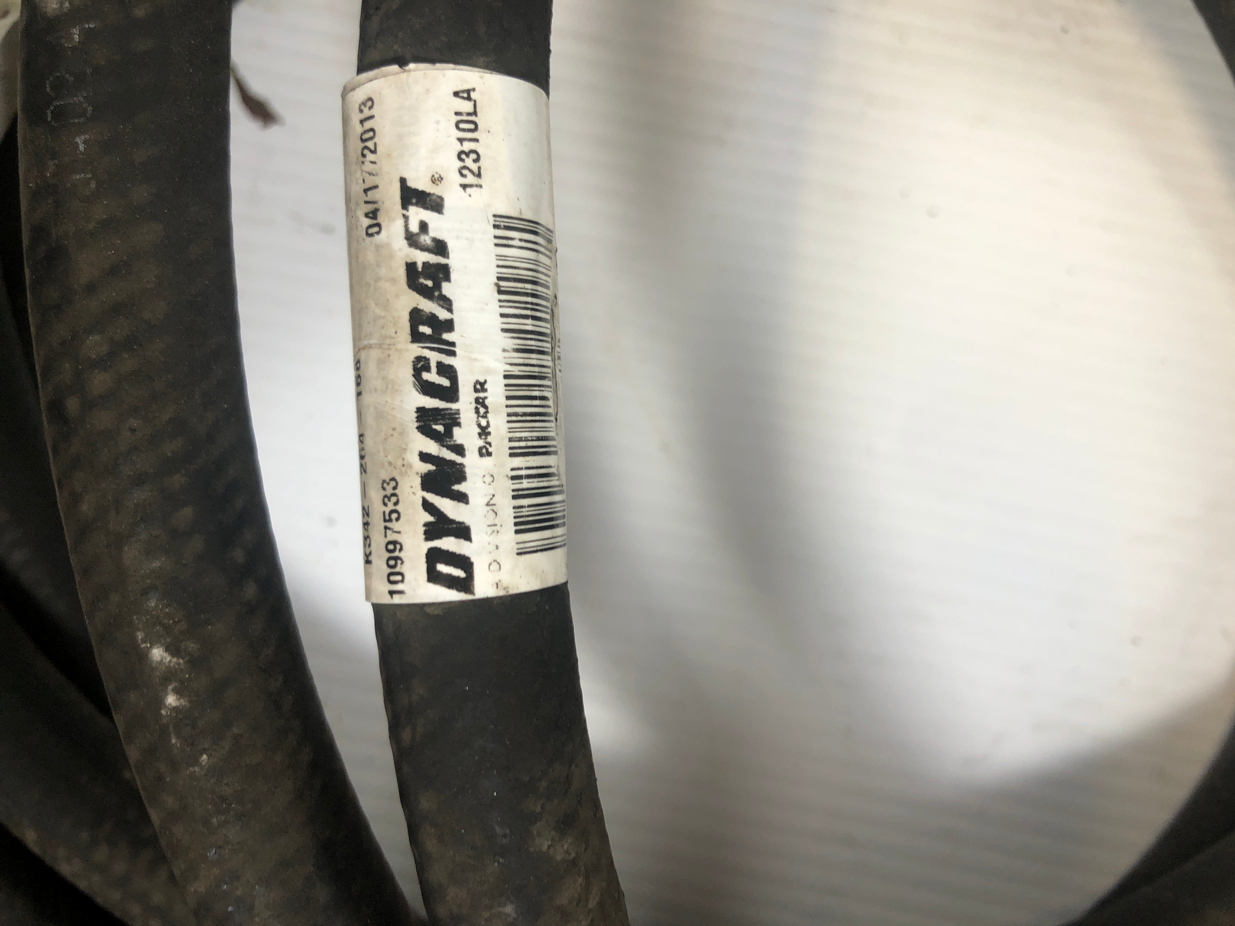 Dynacraft Cable K342-264-168 with Phillips Gladhand 12-008 - Lot of 2