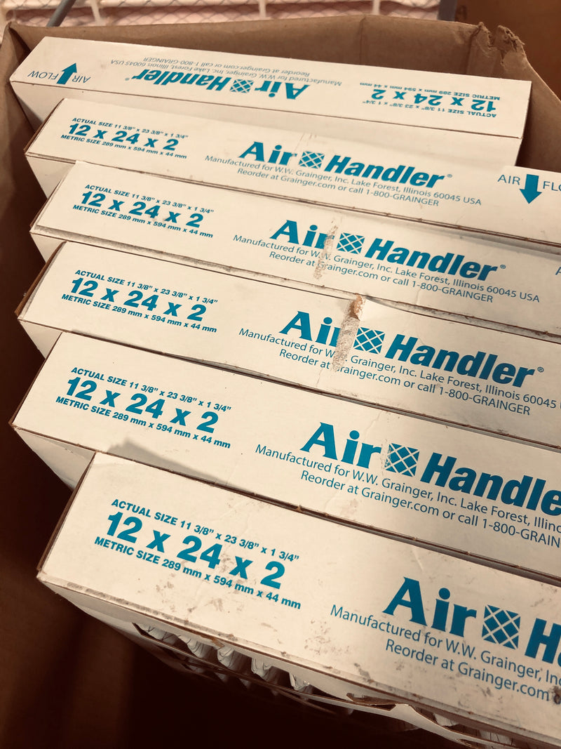 Air Handler 12 x 24 x 2 (Lot of 6)