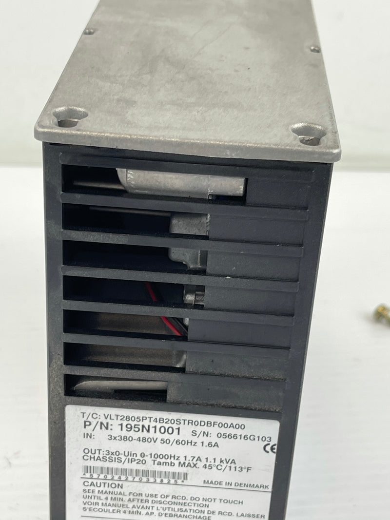 Danfoss VLT-2800 Variable Speed Inverter Drive 195N1001