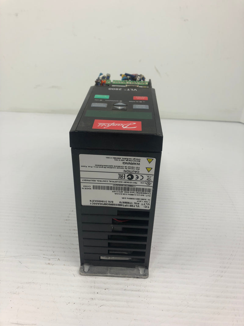 Danfoss 178B8579 Variable Speed Inverter Drive VLT-2800 - No Cover