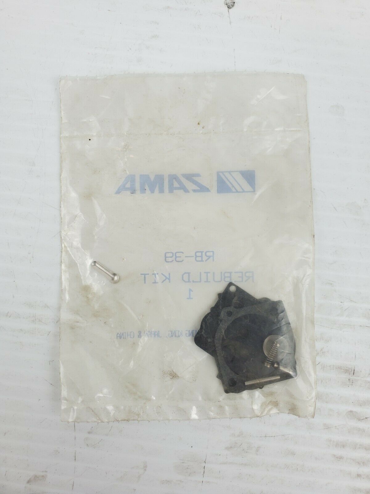 Zama Carburetor RB-39 Rebuilding Kit