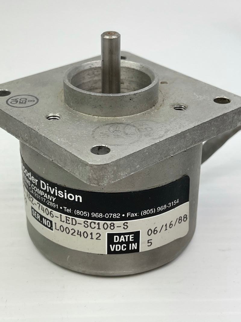 BEI Industrial Encoder Division 924-01008-122