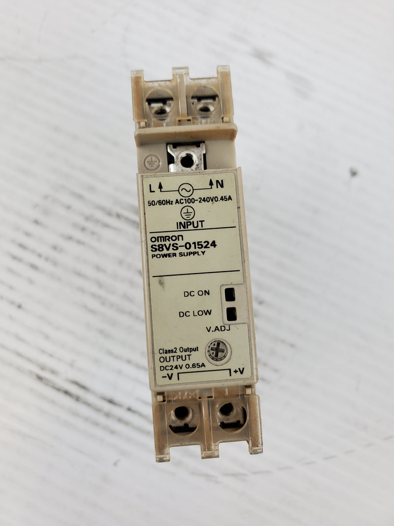 Omron S8VS-01524 Power Supply 50/60Hz AC100-240V0.45A