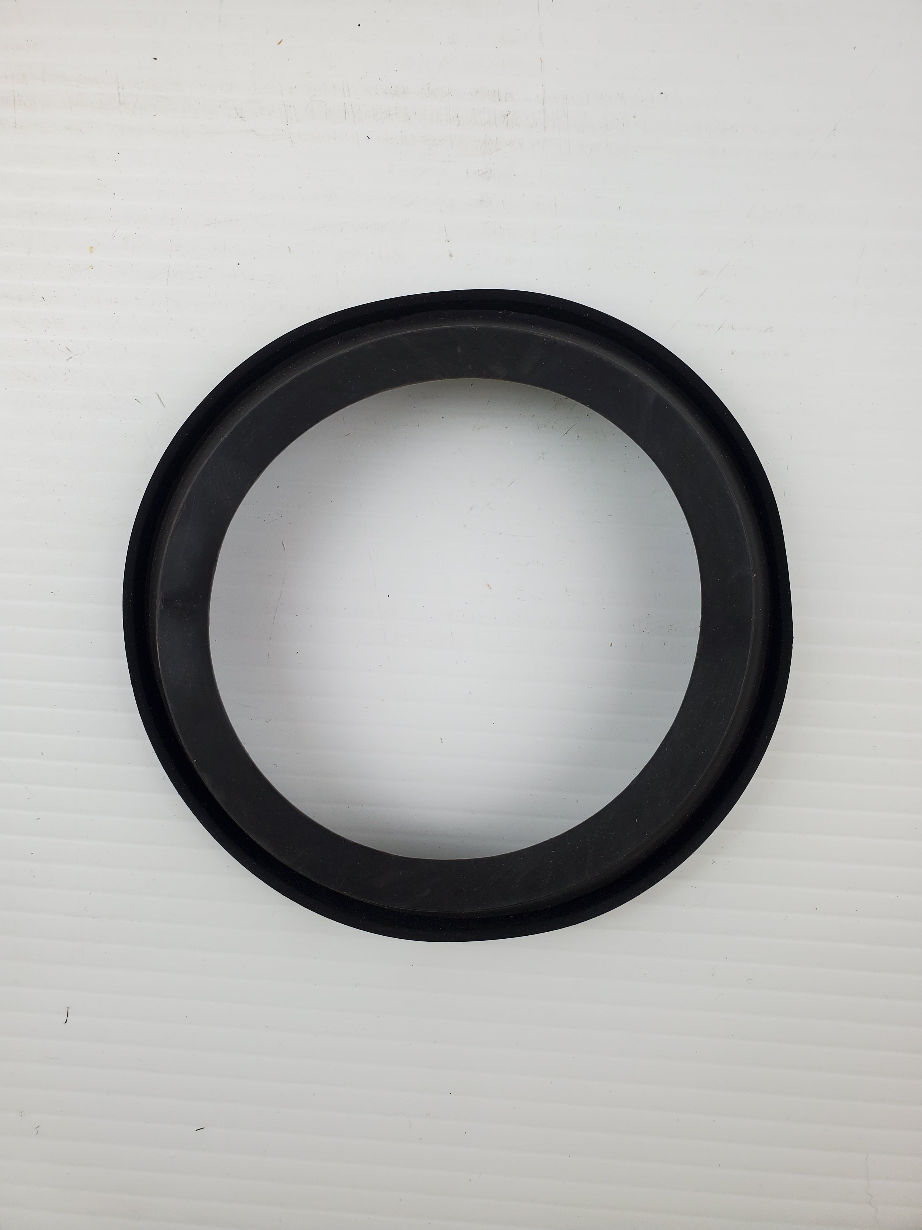 4" Black Rubber Grommet Bezel Sealed Gasket #2 (Lot of 7)